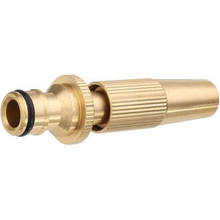 w   Dysza prosta regulowana   woda mosiądz